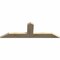 Ekena Millwork Portland Rough Sawn Timber Gable Bracket, Douglas Fir, 60"W x 20"H x 2"D x 6"F, 8/12 Pitch GBW060X20X0206POR00RDF - alternate 3